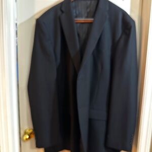 blue 54L sport coat blazer